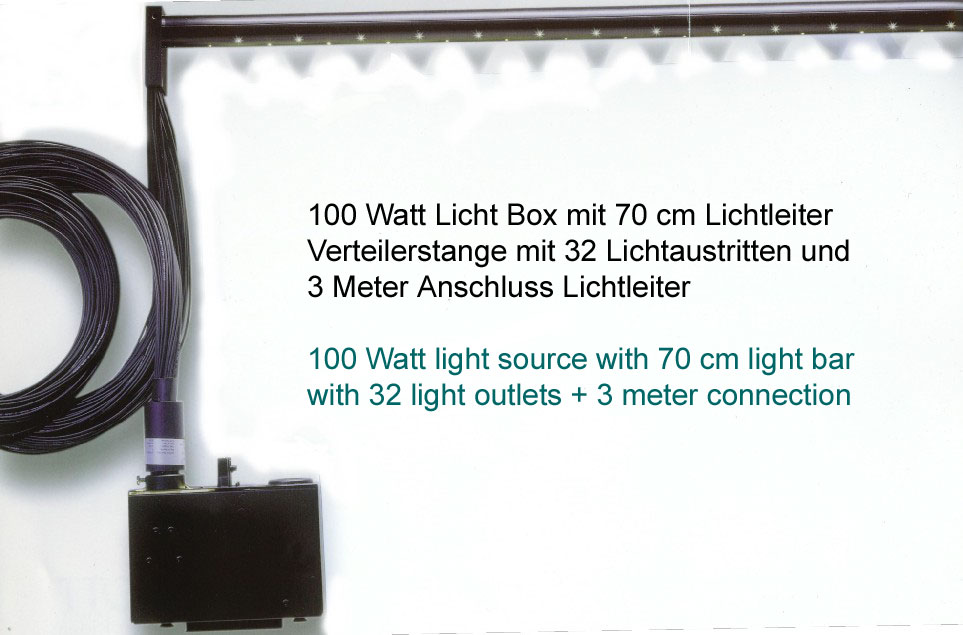 Glasfaser, Lichtquelle, Lichtpunkte, Licht Optik, günstig kaufen